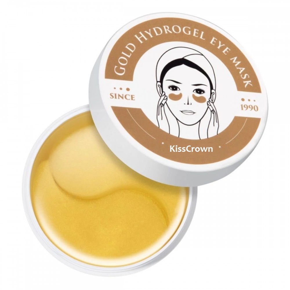 KissCrown Gold Hydrogel Eye Mask Gözaltı Maskesi