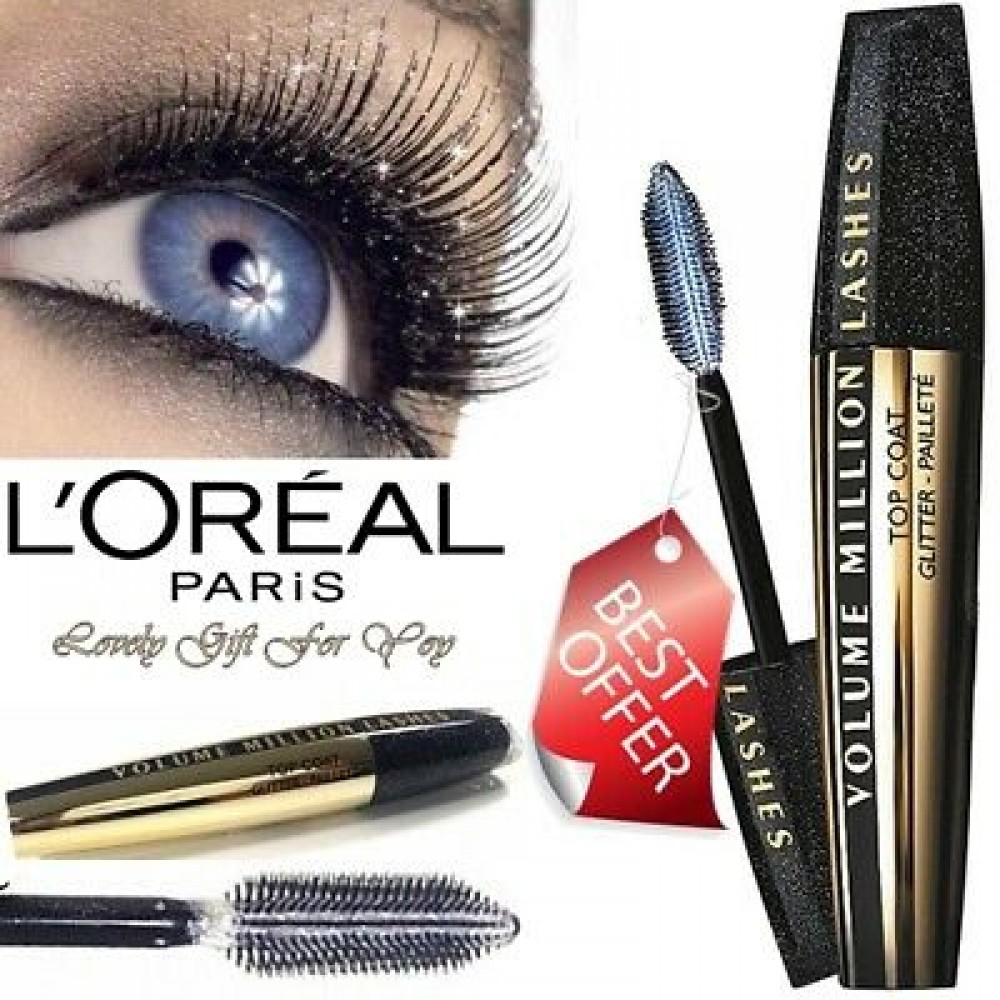 Loreal Volume Million Lashes Top Coat Altın Kirpik Simi