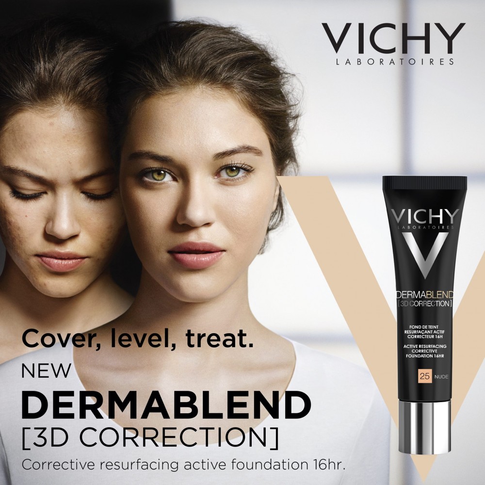 Vichy Dermablend 3D SPF25 Correction 30ml Fondöten